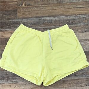 Vuori Light Yellow Women's Athletic Shorts